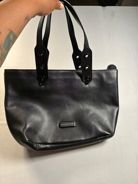 Marc by Marc Jacobs Black Leather Shoulder Tote